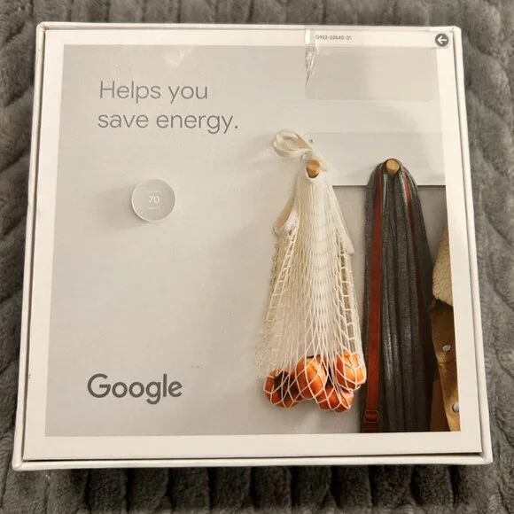 Google Nest Smart Thermostat SKU GA01334-US NIB Never Opened - Picture 3 of 8